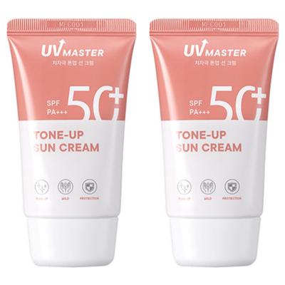 Tony Moly UV Master Tone-up Sonnencreme SPF50+ PA+++ 50ml x 2er Set, 2 Stück