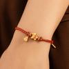 Calabash Zodiac Horse Bracelet Year of The Horse Chinese Red Handrope  Chinese New Year