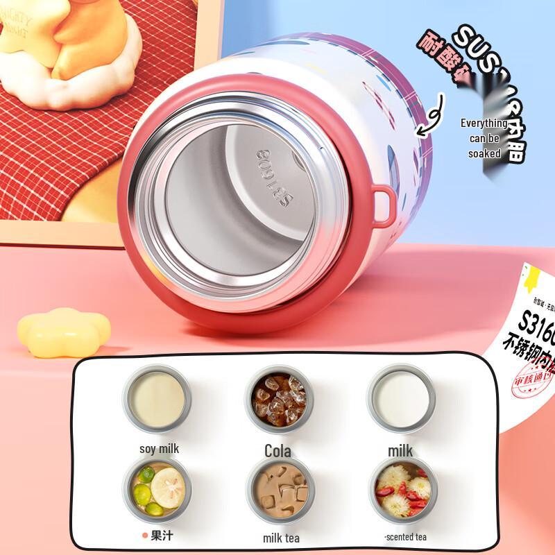 Bablov Children's Insulated Straw Water Bottle