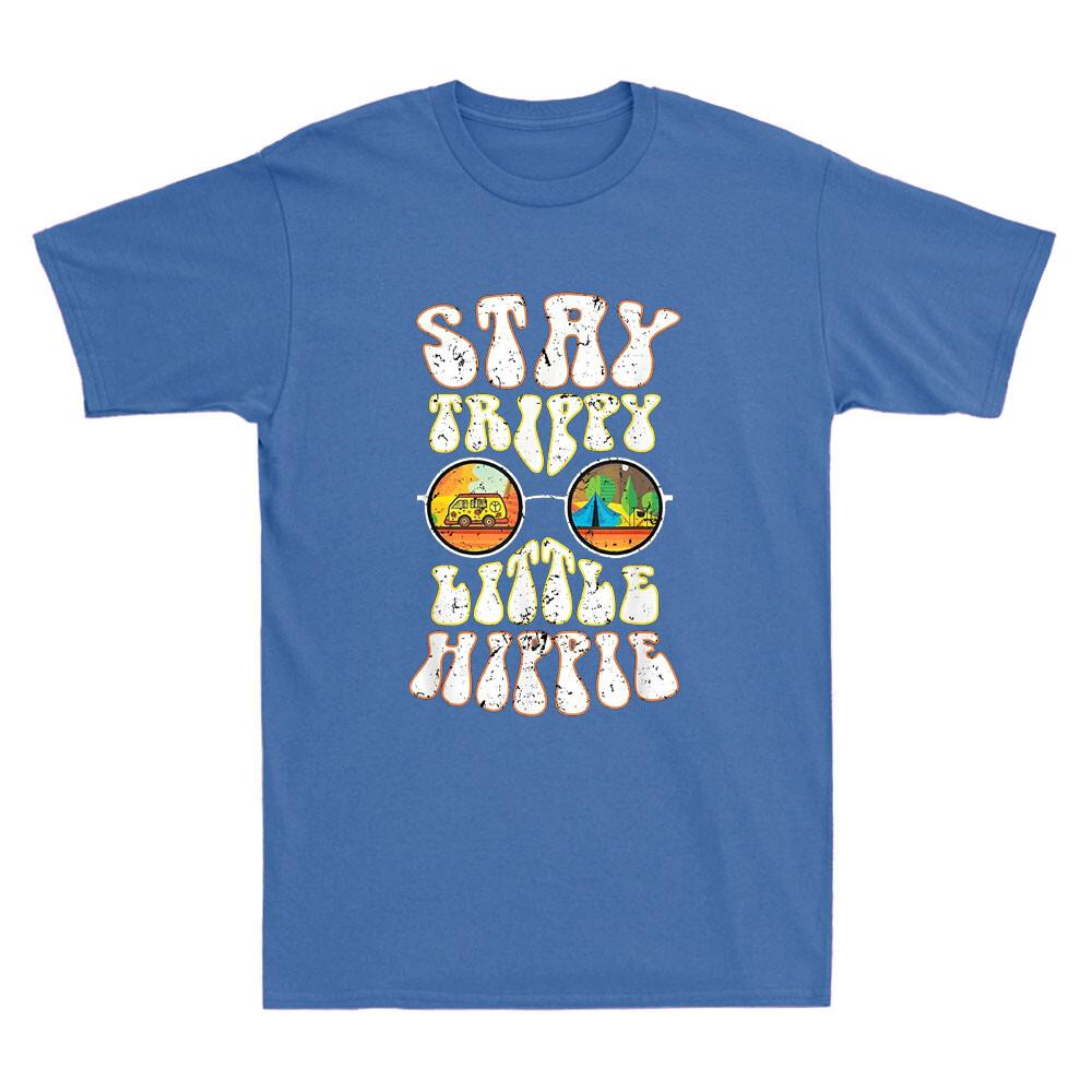 Stay Trippy Little Hippie Hippies Hippy Gift Vintage Men s Short Sleeve T-Shirt S