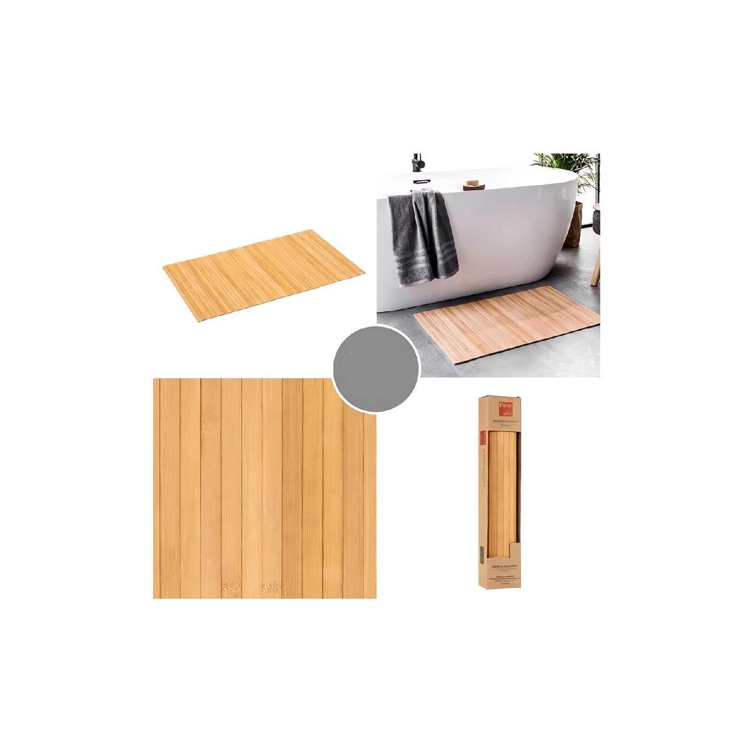 

Luxury Bamboo Non-slip Bath Mat - Waterproof - Multi-purpose Mat 50*80 белый