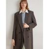 ELLE Women's 100% Wool Long Winter Coat
