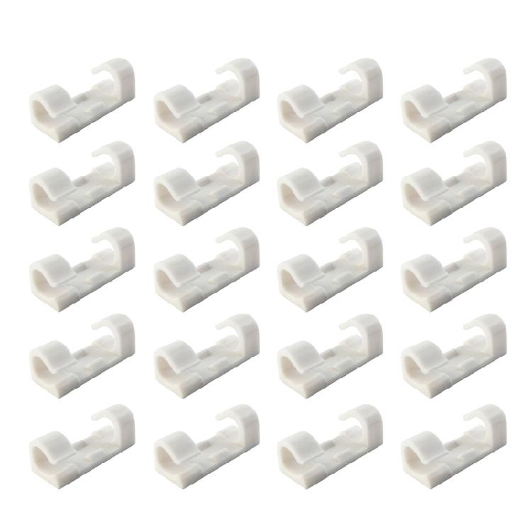 Self Adhesive Cable Organizers Wire Clamp Manager for Secure and Clean Wire Management Home or Work