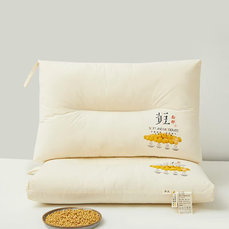 Muji All-Cotton Soybean Fiber Pillow