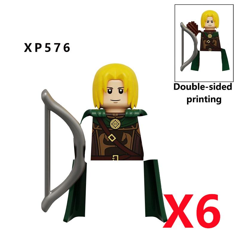 Medieval Soldier Knight Figure MOC Building Block Green Dragon Castle Infantry Orcs Pirate Roman Cavalry Weapons Toys Gifts D122