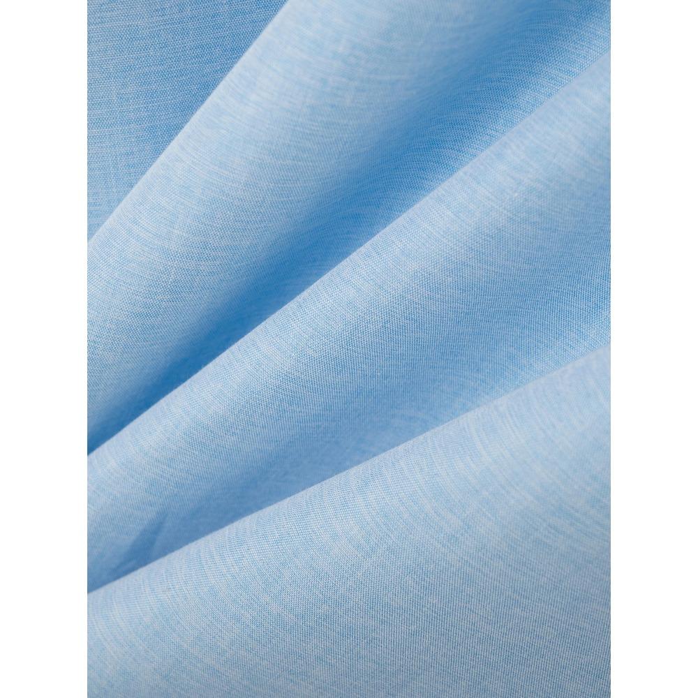 Spring and Autumn Men's Casual Patchwork Lapel Long Sleeved Shirt