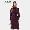 Ports Women's A-Line Utility Midi Dress