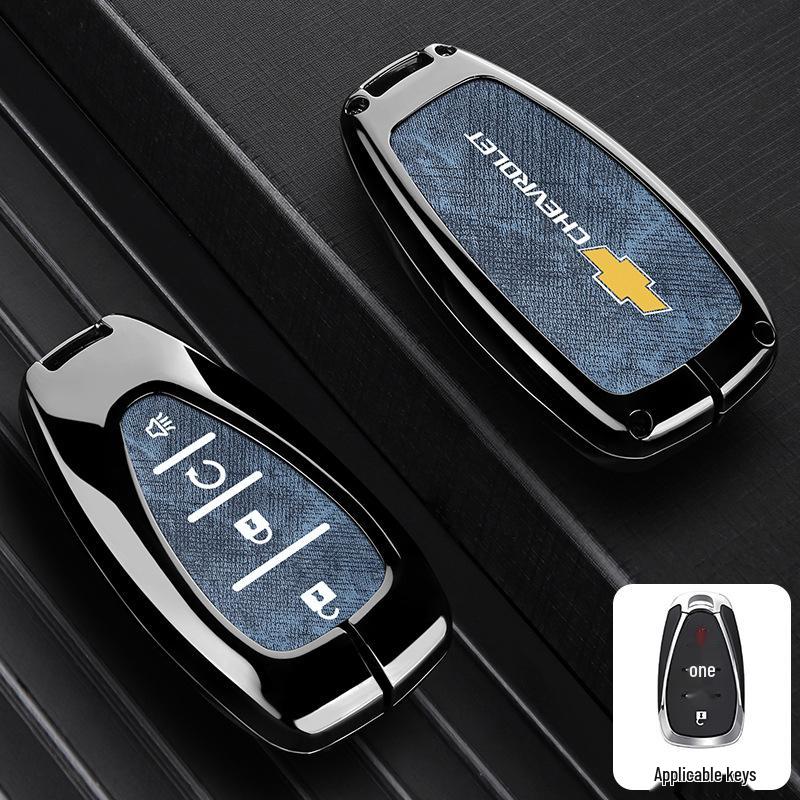 Chevrolet Key Case for Equinox, Malibu XL, Trax, Trailblazer, Orlando, Monza - Car Shell Cover