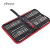 Repair 55 Pieces Extra Long Bits Set S2 Steel HRC55-60 Cross Torx Star Hex Bit Magnetic Screwdriver 75mm Length Bag Packing