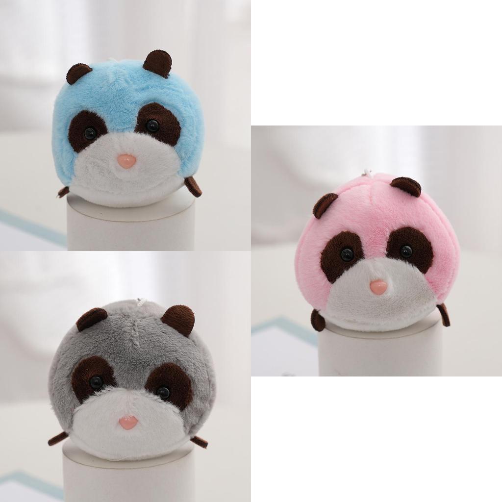 Entzückender Plüsch Waschbär Schlüsselanhänger für Kinder Weiche PP Baumwolle Stofftierpuppe