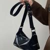 Vintage Thread Y2k Women's Shoulder Bags Cool Hot Girls Crossbody Bag Underarm Bag PU Leather Female Handbags Fashion Purse