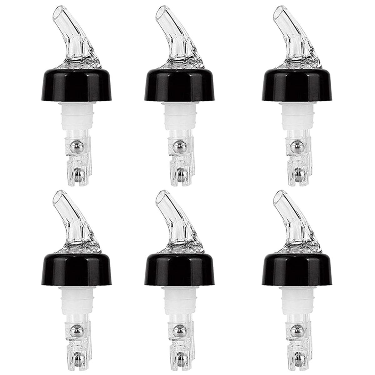 

6/10Pcs Automatic Measured Bottle Pourer 30ML Plastic Wine Pourer Clear Whisky Liquid Liquor Wine Cocktail Dispenser Bar Tool