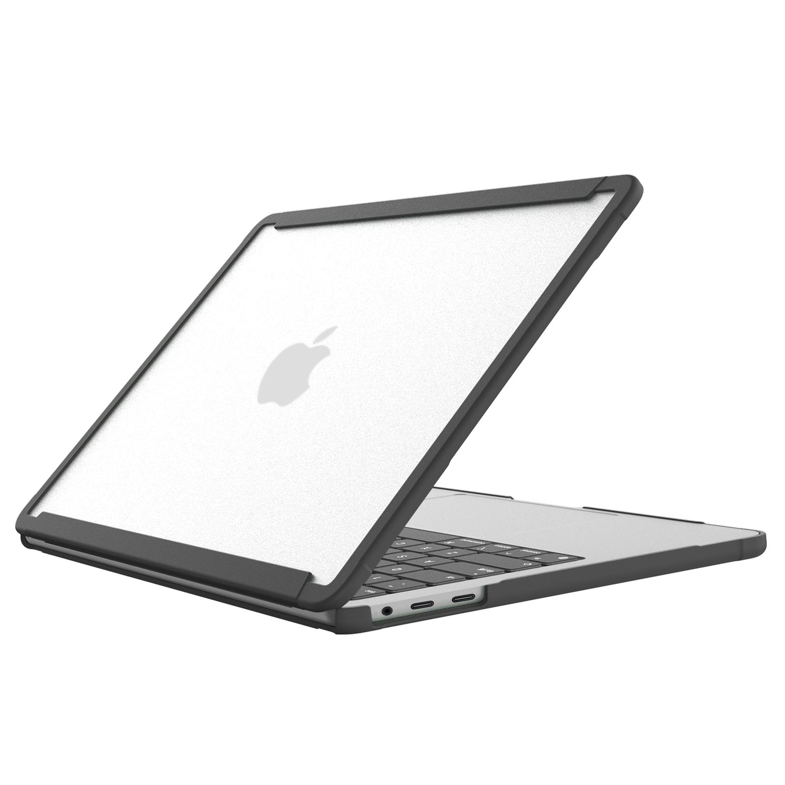 

BENWIS MP-SSC For Macbook Air 15 inch (2025)/(2024)/(2023) A2941 Slim Case Shockproof PC+TPU Laptop Cover Black