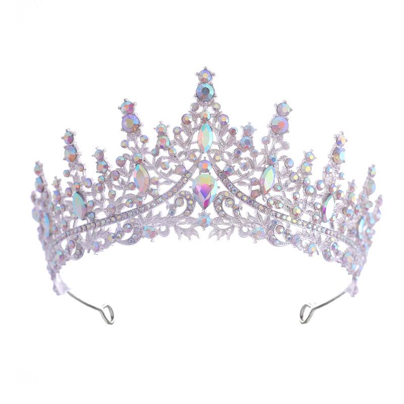 Versatile Bridal Crown Headband for Weddings, Birthdays, and Parties