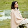 Wearable USB Electric Heated Blanket 3 Heated Level Throw Blanket with 5000mAh Power Bank Heating Blanket Shawl For Home Office