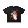 260 GSM Doppelgarn 32er Zählart 100% Baumwolle Sieben Todsünden V11 Gowther Druck Unisex Schweres Baumwoll-T-Shirt