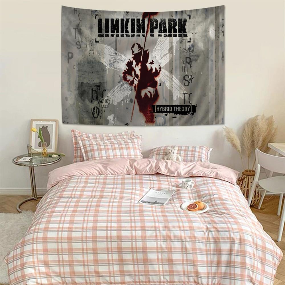 Linkin Park Band Hippie Wall Hanging Tapestries For Living Room Home Dorm Decor Art Home Decor
