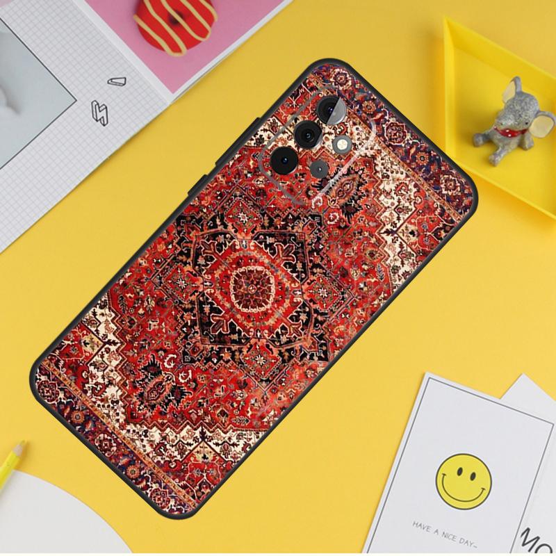 

Чехол для Samsung Galaxy A16 A26 A36 A56 A06 A55 A35 A15 A53 A32 A52 A33 A13 A14 A34 A54 A17 с персидским ковром и цветочным узором Samsung A15