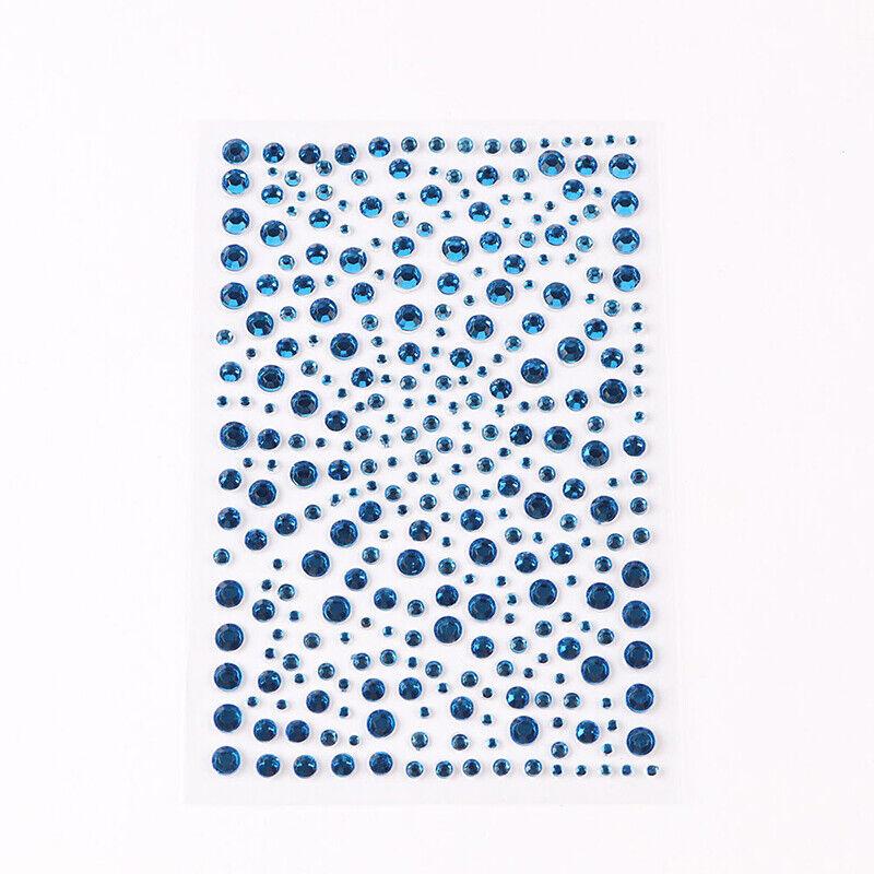 Eye Body Face Gems Self Adhesive Rhinestone Sticker Face Jewels Press On Tattoo.