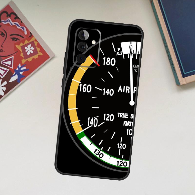 Flight Instruments Case For Samsung Galaxy A06 A16 A26 A36 A56 A55 A35 A15 A53 A32 A52 A33 A13 A14 A34 A54 A17