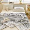Cartoon Pink Love Print Milk Velvet Throw Blanket Super Soft Warm Plush Blue Blanket Travel Multifunctional Decorative Blankets