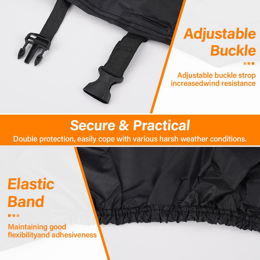 Motorcycle Cover Waterproof All Season Dustproof UV Protective With Lock For Motorbike Funda Outdoor Indoor Motocross Rain Cover