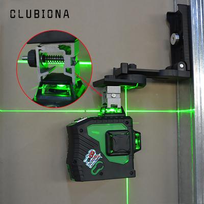 360 Rotary Leveling 1/4"-5/8" Inch Super Strong Iron Magnetic Adsorption Bracket L-Bracket For Laser Level Meter & Lazer Level Tripod