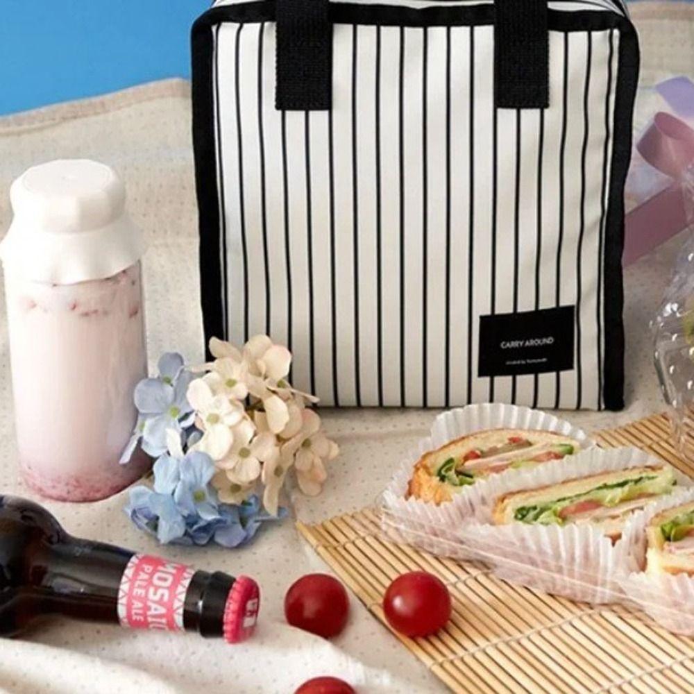 Keep Fresh Picnic Bags Handbag Thermal Insulated Insulated Lunch Bag   Office Worker