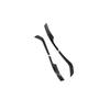 Carbon Fiber 4X Rearview Mirror Stripe Cover Trim For Volkswagen ID.4 2021 2022