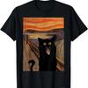The Scream Picture Munch Cats Mice Parody T-Shirt