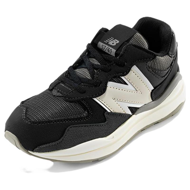 New Balance Slip Resistant And Breathable Low Top Kids' Running Shoes Black Sneakers GC5740RS