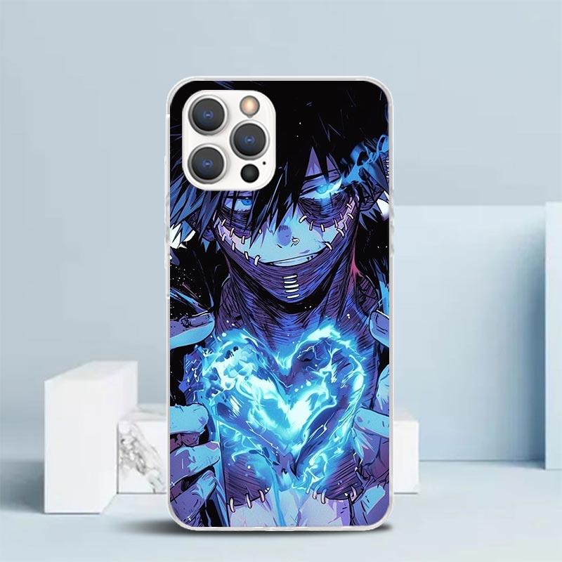 Dabi MHA My Hero A-Academy Soft Cover for iPhone 16 17 Air 15 14 Pro Max 16E Phone Case 13 Mini 12 11 7 SE 8 Print Pattern Fit C