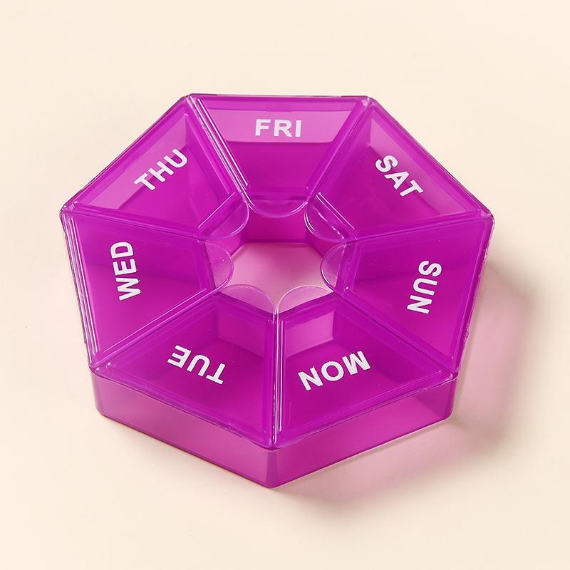 New Hot 7 Days 7 Grids Mini Premuim Portable Travel Vitamin Pill Box Cases Container Organizer Storage Tablets Medicine FishOils