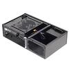 Silver Stone SilverStone HTPC case that combines space saving and expandability Japanese Black [Milo Series] Mini-ITX SST-ML05B [Official distributor]