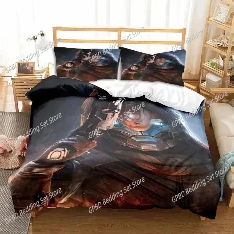 Luxury New 3D Print Game Destiny 3D Duvet Cover Bedding Set Comforter Linen Pillowcases Home Decor Single Double Twin King Queen