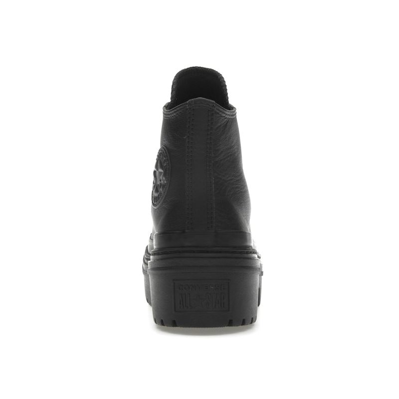 Converse Chuck Taylor All Star кроссовки на платформе с выступами, черные женские A10369C
