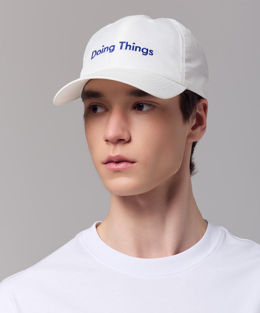 Ausdoeoboiseu Doing Things Woven Cap (White)