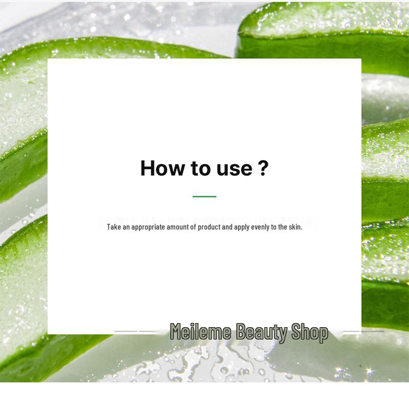 Wei Ai Qing Koreanische Aloe Vera After-Sun Repair Gel, 300g - Erfrischendes, beruhigendes Feuchtigkeitsgel für alle Geschlechter