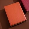Waterproof Leather Password Lock Cash Storage Book for Paper Money, New Model, Three-Fold Design