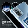 Card Bag Holder Clear Phone Case For Xiaomi Redmi Note 10 Pro 10S 11 11s 12 12s 13c Note 13 Pro 5G Soft Corners Bumper Cover