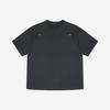 SIEG Cotton Oversized Short Sleeve T-Shirt Black (Piibd8101)