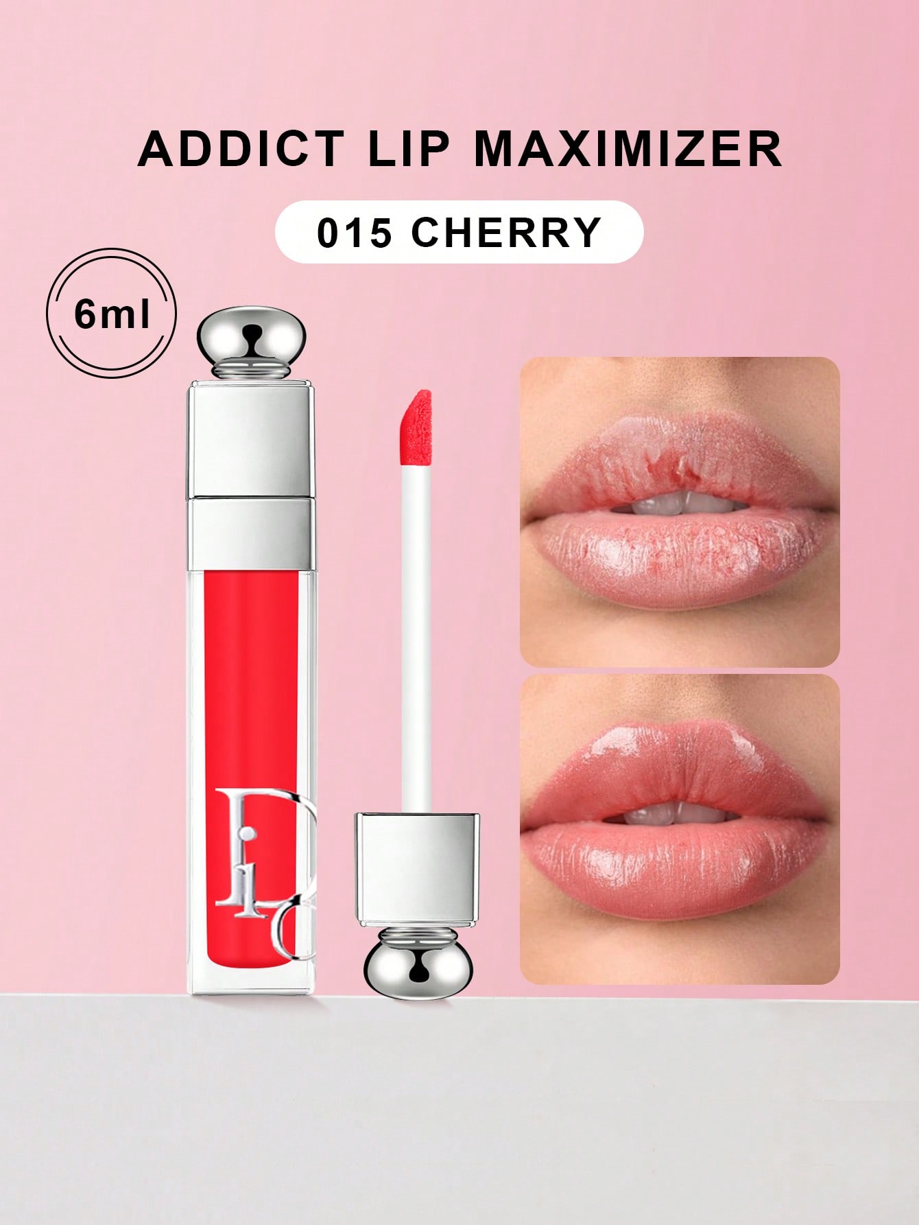 Dior Addict Lip Maximizer 3.2г - 039 Intense Cinnamon Плампер для губ #015 Cherry