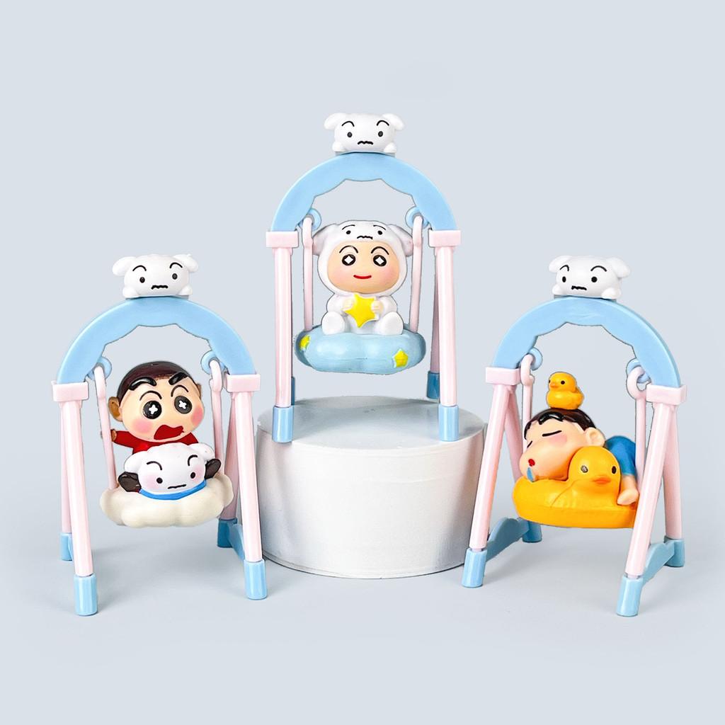 Crayon Shinchan Swing Series Pvc Collectible Toy For Fans And Kids