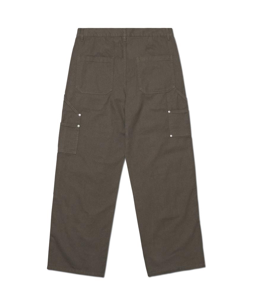 Nomaenyueol Divided Double Knee Pants - Charcoal