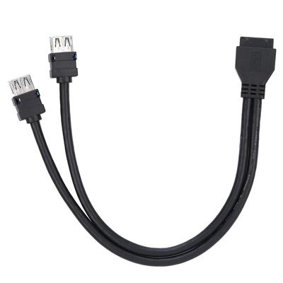 USB3.0 1920PIN Desktop Front Motherboard Panel Einbaukabel mit festen Füßen (0,3 m)