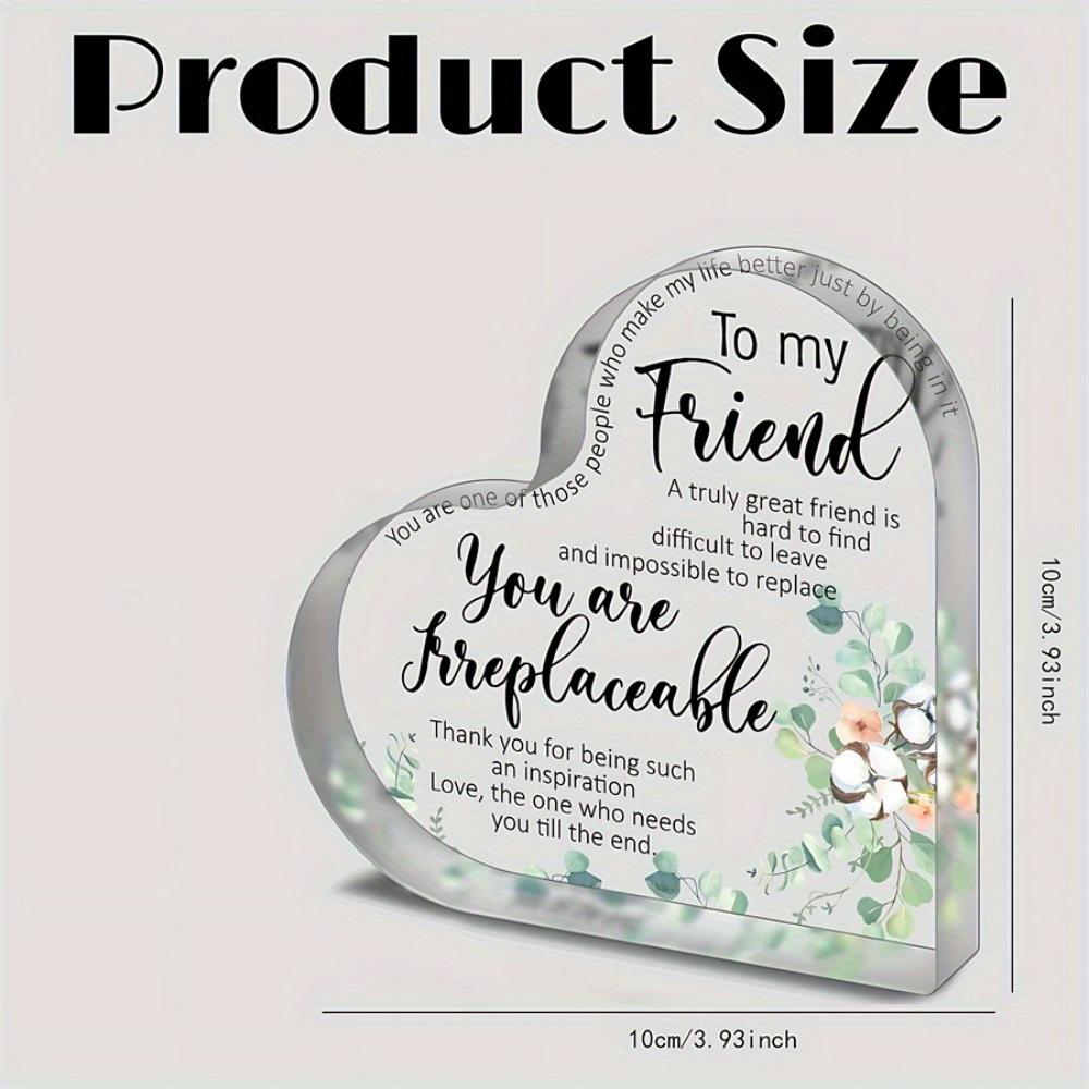 1 Piece, Female Friend Gift -The Best Gift for Female Friendship,sunflower Flower gift,Christmas Birthday Gift,female Thank You.