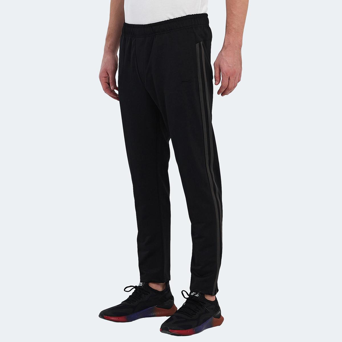 

VIKRAMAN-Black Men s Tracksuit Bottoms S чёрный