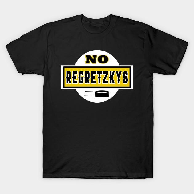 

Men Black Print T-shirt No Regretzkys - Letterkenny Fan Art No-Cut Transfer Paper Print Cotton Tshirt XL чорний