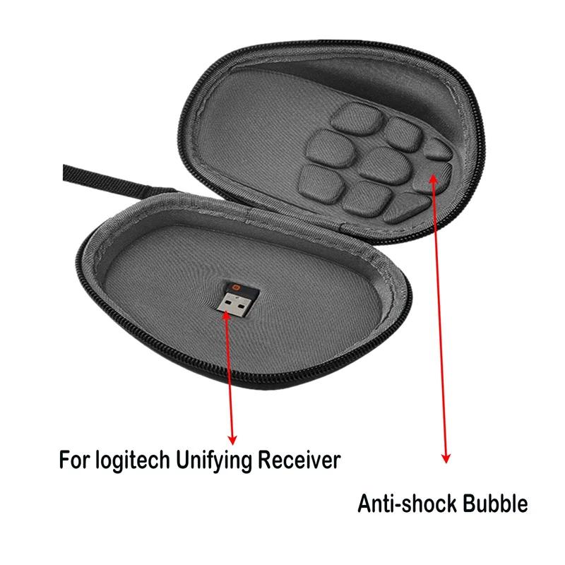 For Logitech MX Master 3S Master Wireless Mouse Storage Bag Hard Case Protector Travel Mice Bag Hard Shelll Accessory