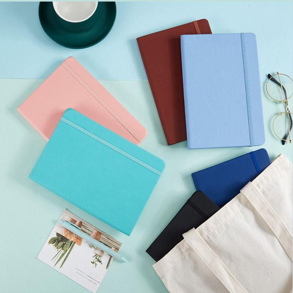 

Закладка А5 Блокнот Минимализм Студенческий Блокнот Дневник Скетчбук Утолщенный Блокнот Бизнес синий